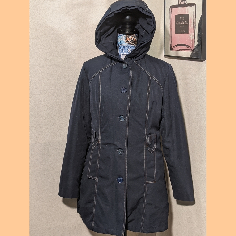 VINTAGE EDDIE BAUER GOOSE DOWN HOODED COAT